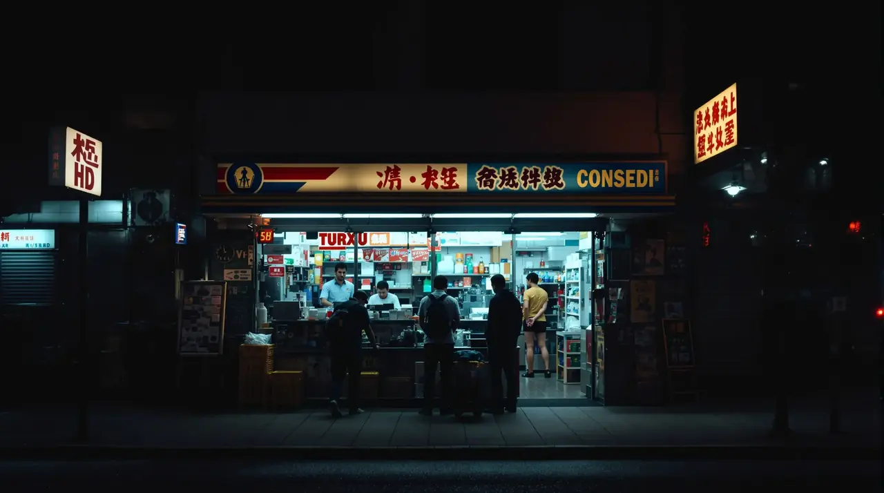 深夜便利店 - 万达影院午夜短剧影视封面